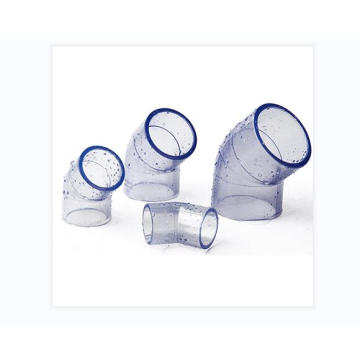 Clear PVC 45° Elbow